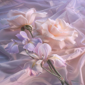 Rose iris